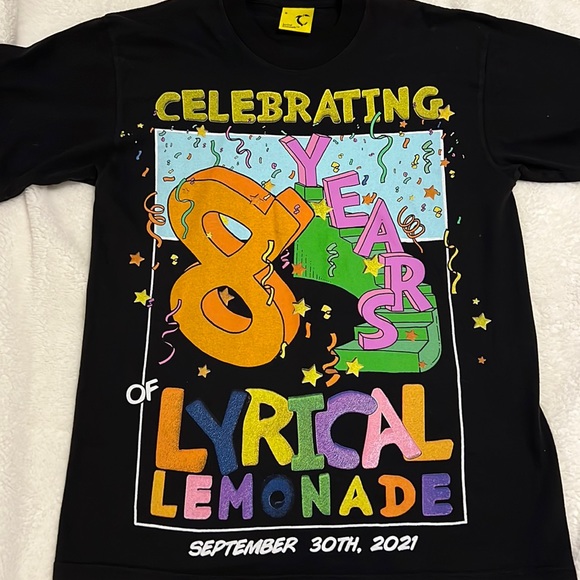 Lyrical Lemonade 8th Year Anniversary Tshirt - Picture 1 of 5